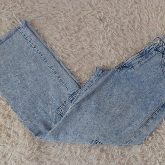 Forever 21 Medium Wash Denim Carpenter Cotton/Tencel Jeans size US 26 - Picture 9 of 10